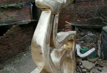 小鹿雕塑定價，街景小品，抽象銅鹿雕塑批發(fā)