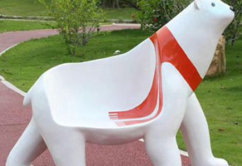 海豹坐凳雕塑，仿真景觀雕塑，玻璃鋼雕塑制造