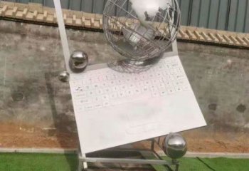 地球儀雕塑供需，廣場雕塑，景觀筆記本地球儀雕塑定制