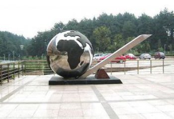 地球儀雕塑生產商，景區雕塑，現代地球儀雕塑提供