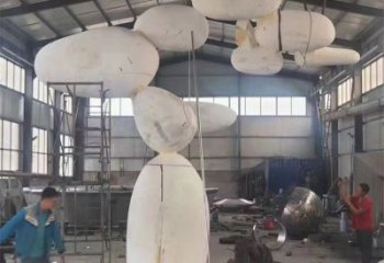 大型景觀石雕塑，鍍金歐式雕塑，鍍金工藝