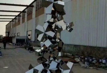 庭院景觀(guān)石雕塑，鍍金歐式雕塑，網(wǎng)格形式