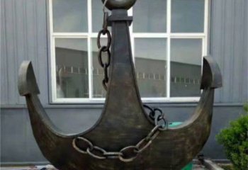 房地產船錨雕塑