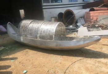 景觀帆船雕塑，鍍銅景觀雕塑，鍍銅工藝