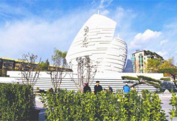 揚帆遠航雕塑精品，圓雕體系，不銹鋼揚帆遠航雕塑選定