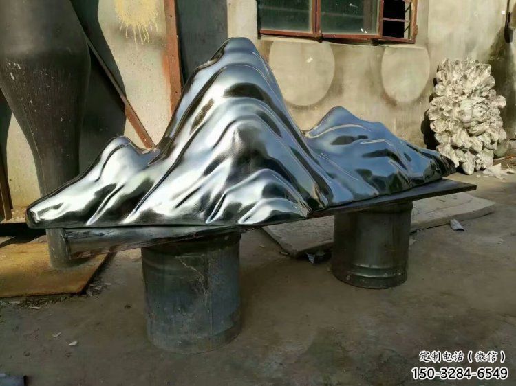 廣場假山雕塑，公園水景雕塑，抽象效果