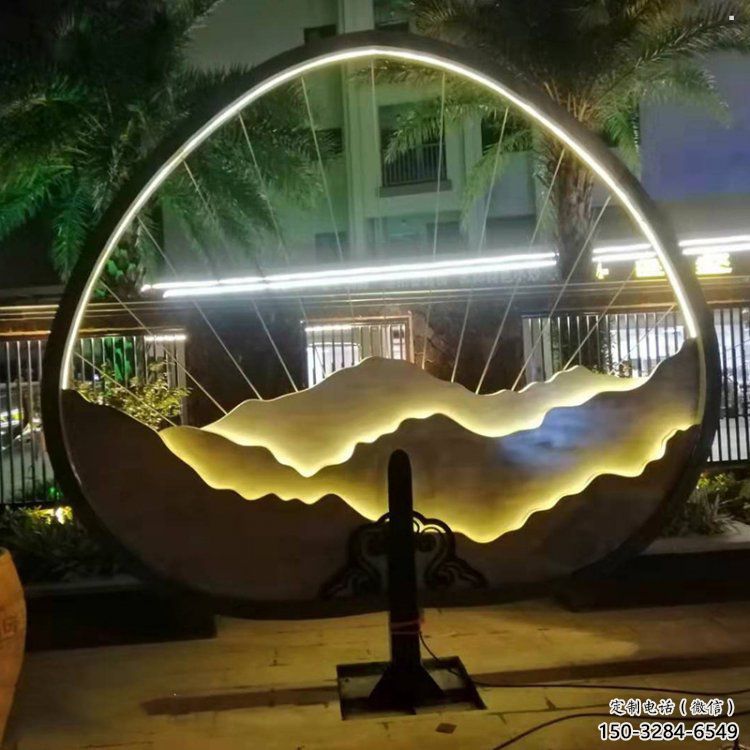 景觀假山雕塑，景觀概念，標示假山雕塑工廠