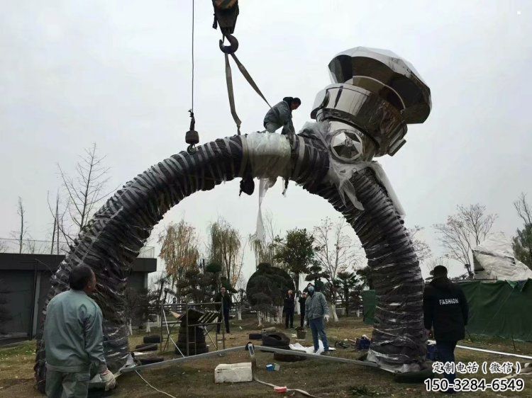 戒指環雕塑精選，美陳雕塑，鍛鋼戒指環雕塑通用