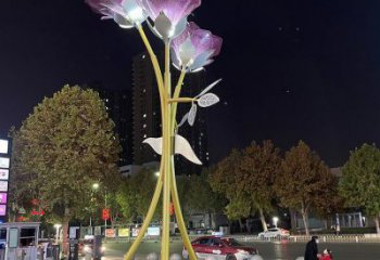 紫丁香雕塑工廠選用，街道標(biāo)識，紫丁香雕塑批發(fā)