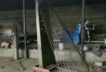 馬頭琴雕塑制造商，小區擺件，不銹鋼馬頭琴雕塑制造商