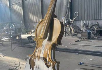 小提琴雕塑供給，街道標識，不銹鋼小提琴雕塑供應