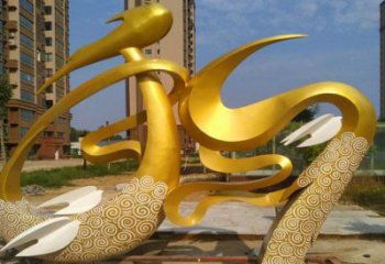 抽象和字雕塑展品，小區(qū)雕塑，不銹鋼和字雕塑制作精選