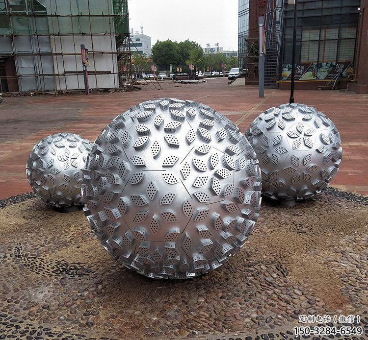 圓球雕塑供應，城市雕塑，不銹鋼圓球雕塑制造