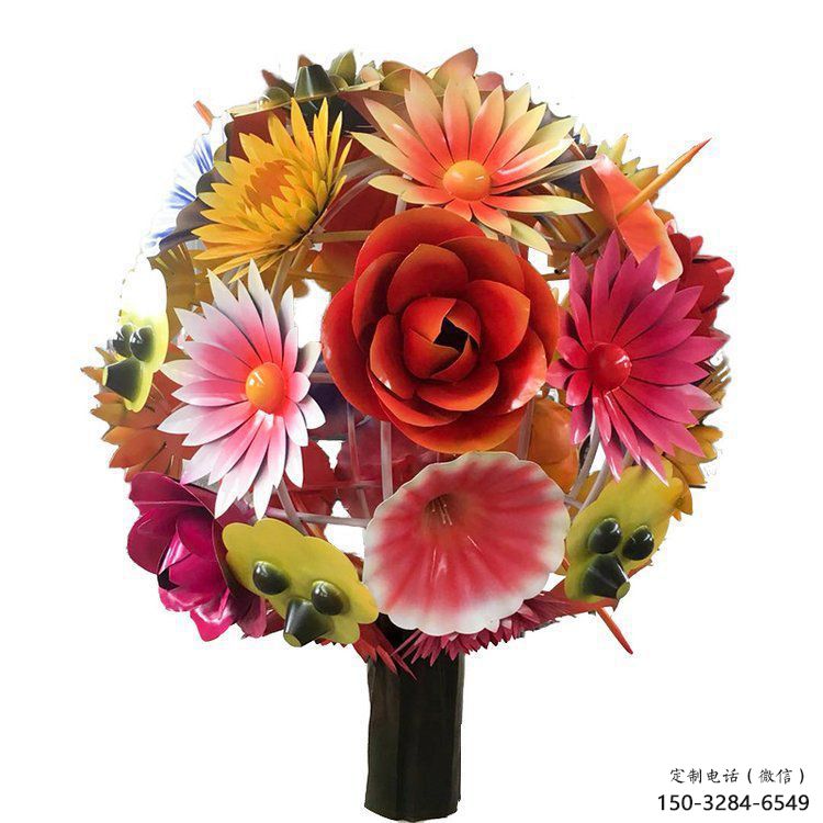 花球雕塑選用，透雕系列，不銹鋼花球雕塑優(yōu)價(jià)