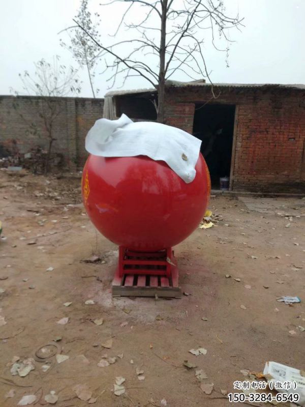 圓球雕塑指用，中式工藝，公園烤漆圓球雕塑指用