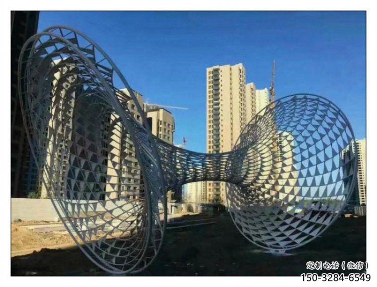 建筑花瓶雕塑制造商，城區小品，鏤空花瓶雕塑制作廠家