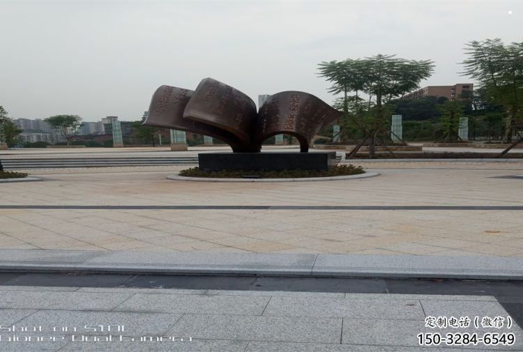 銅書籍雕塑服務商，金屬構件，銅書籍雕塑廠家定價