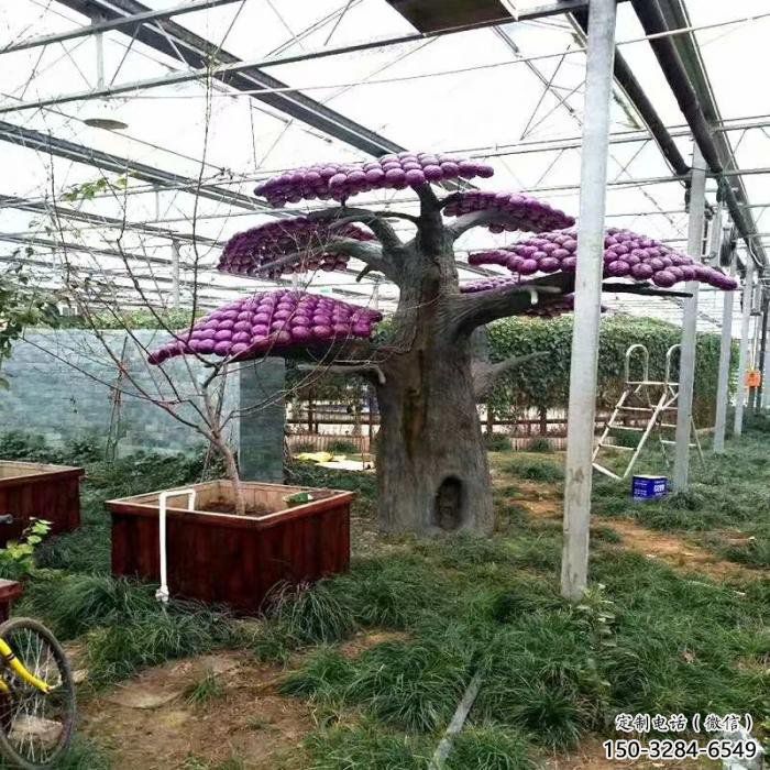 仿真樹雕塑服務(wù)商，公園小品，玻璃鋼仿真樹雕塑制作