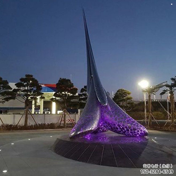 城市水滴景觀雕塑，網格體育雕塑，古銅效果