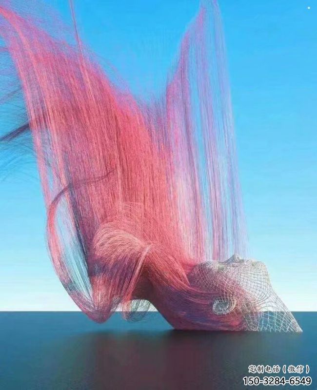 鏤空人物雕塑常用，景觀概念，鐵藝人物雕塑展品