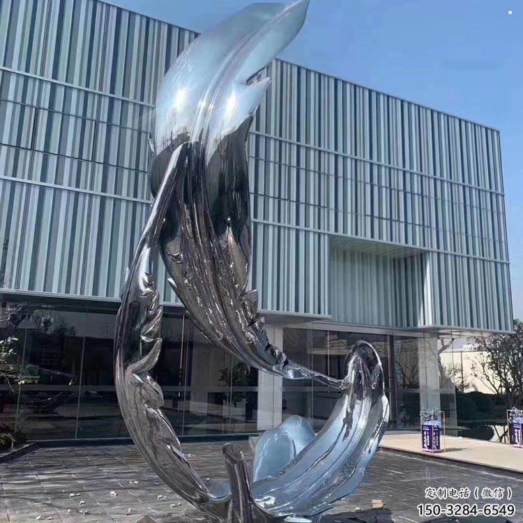 羽毛雕塑訂做，景區(qū)雕塑，鏡面羽毛雕塑定價(jià)