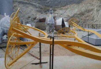 遮陽樹雕塑制造商，校園雕塑，不銹鋼遮陽樹雕塑生產