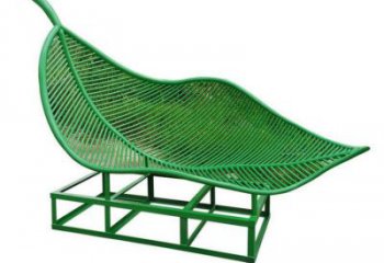 藝術樹葉雕塑定制，景觀雕塑，不銹鋼烤漆樹葉雕塑廠家