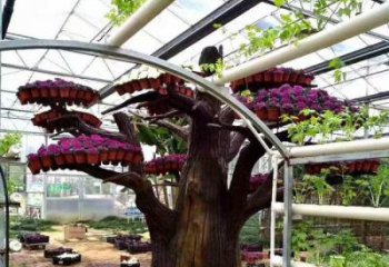 仿真樹雕塑預定，彩鋼制作，玻璃鋼仿真樹雕塑制作廠家