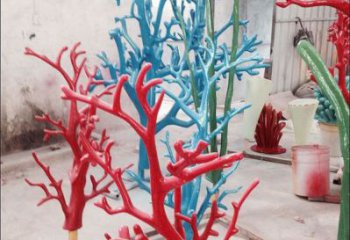 仿真樹雕塑制作，廣場雕塑，玻璃鋼仿真樹雕塑提供