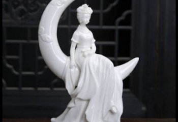 月亮雕塑優(yōu)價，鋼管組合，月亮仙子雕塑異型特供