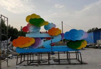 房地產(chǎn)云彩雕塑