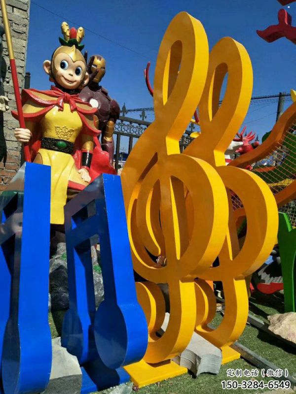 農(nóng)村音符雕塑