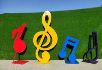 音樂符號雕塑供給，戶外雕塑，景觀音樂符號雕塑選用