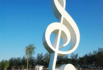 音樂(lè)符號(hào)雕塑制造商，小區(qū)擺件，歐式音樂(lè)符號(hào)雕塑制造商