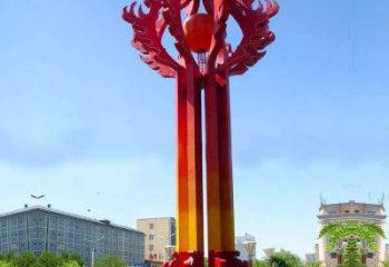 長(zhǎng)樂(lè)街道精神堡壘雕塑