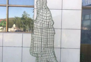 龍巖鏤空孔子雕塑服務商，景觀雕塑，鐵藝校園人物雕塑選定