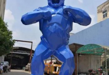 萬寧彩繪黑猩猩雕塑