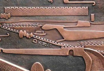 邢臺銅浮雕景墻雕塑，圓雕工藝