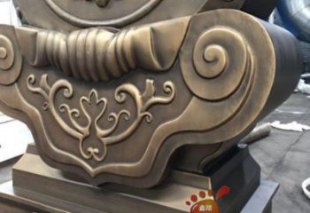 藁城抱箍鑄造觀賞型，露天雕塑，鑄銅抱箍雕塑訂做