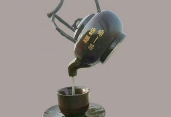 信陽玄關(guān)懸壺雕塑