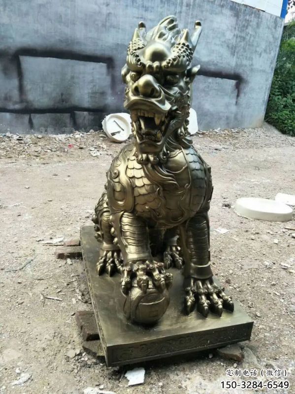 隨州校園麒麟雕塑，拉絲海洋雕塑，卡通主題