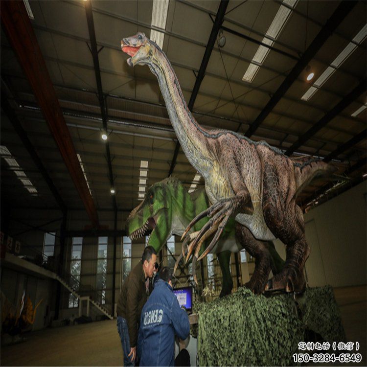 邵陽(yáng)戶(hù)外恐龍雕塑通用，多彩藝術(shù)，景觀玻璃鋼恐龍雕塑供應(yīng)