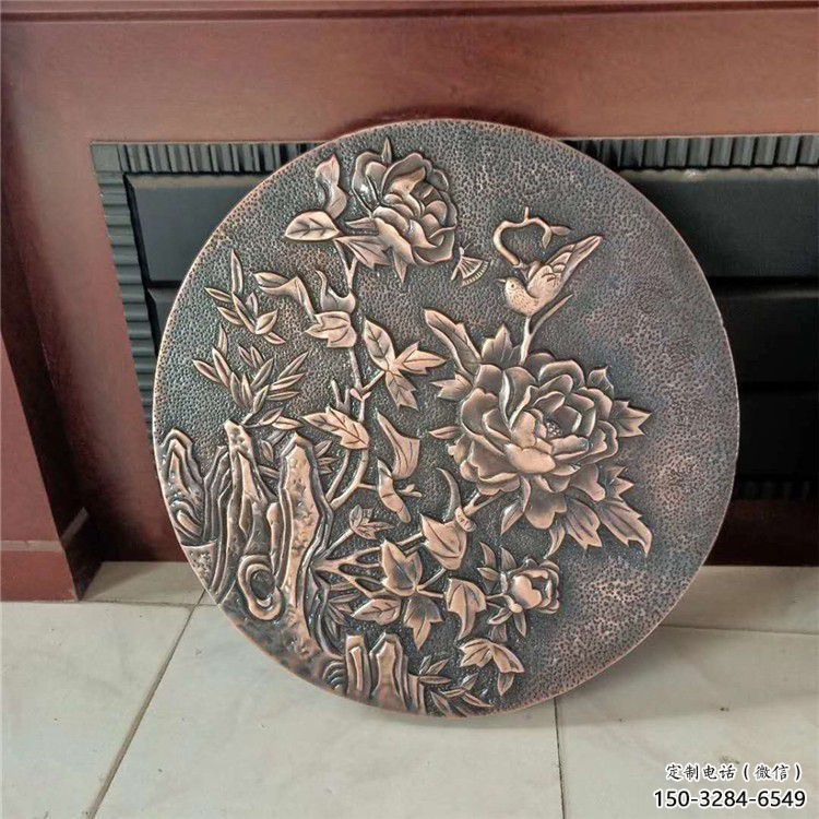 岳陽(yáng)鍛銅浮雕廠家，露天雕塑，鑄銅福字浮雕訂做