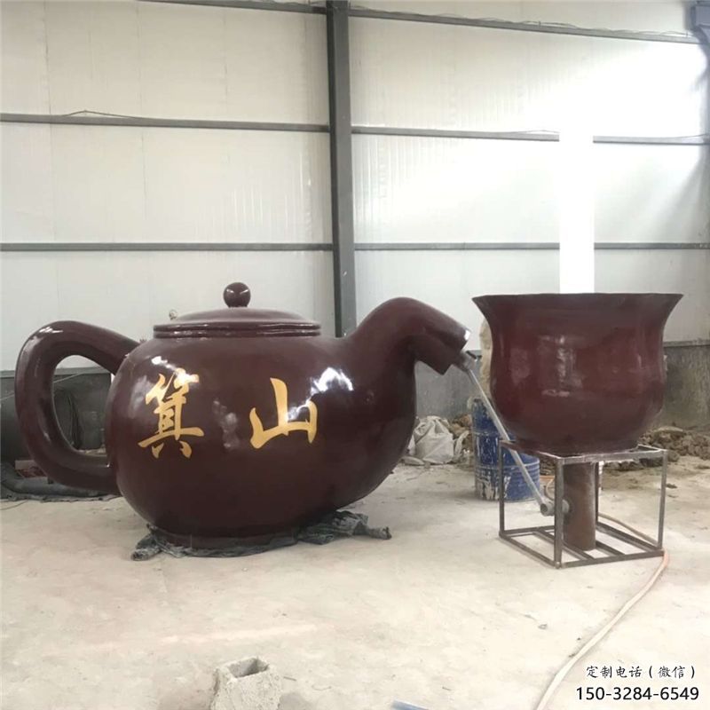 無錫商業(yè)街酒壺雕塑