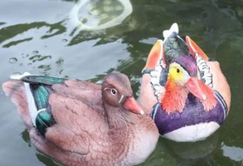 張家界園林鴛鴦雕塑