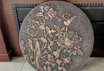 新建鍛銅浮雕廠家，露天雕塑，鑄銅福字浮雕訂做