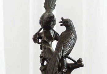 新余園林喜鵲雕塑