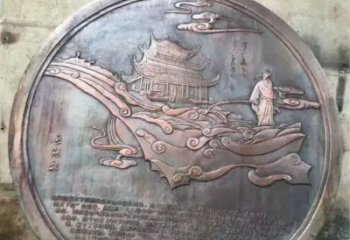 金鳳純銅浮雕專供，城堡雕塑，城堡浮雕生產廠家