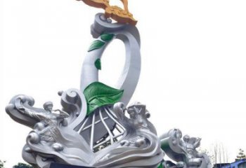 湟中蘭花雕塑承接，城市裝飾，大型蘭花花朵雕塑公司