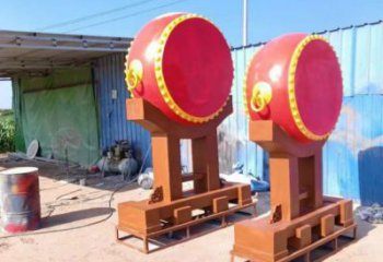 玉樹景觀戰鼓雕塑